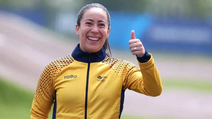 Mariana Pajón debuta en los Juegos Olímpicos 2024.
