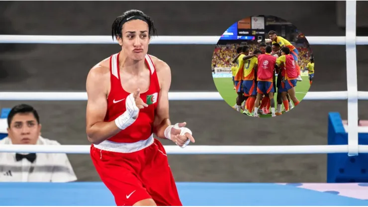 Imane Khelif, la polémica boxeadora de género, ganó el oro y celebró como jugador de la Selección Colombia