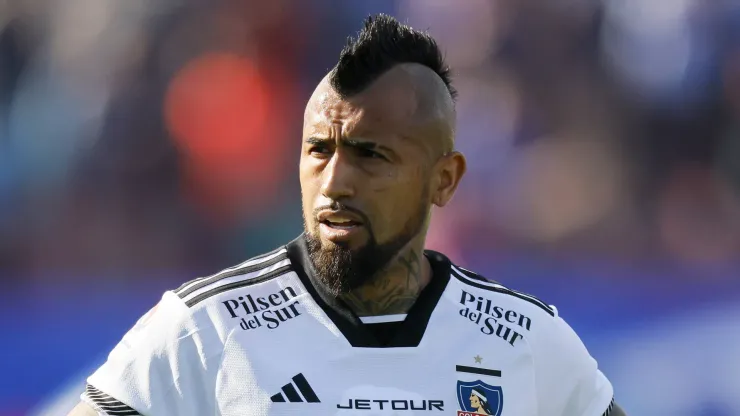 Arturo Vidal con Colo Colo en 2024
