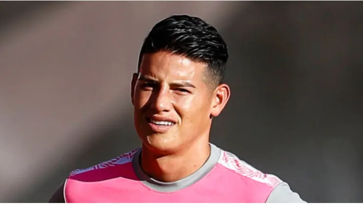 James Rodríguez, capitán de la Selección Colombia.
