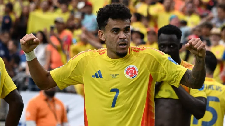 Luis Díaz con Colombia vs Panama en la CONMEBOL Copa América 2024.
