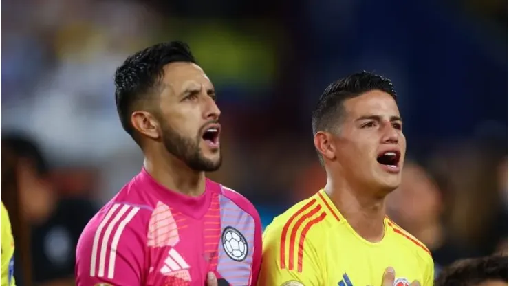 Camilo Vargas y James Rodríguez.
