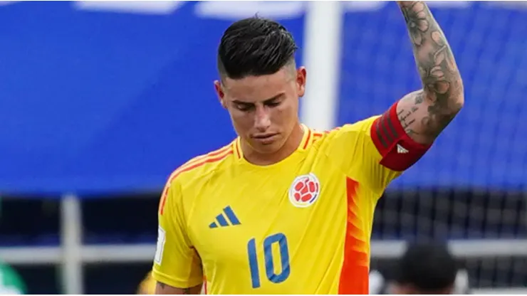 James Rodríguez anotó un gol contra Argentina.
