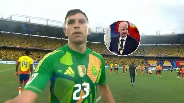 Emiliano 'Dibu' Martínez, arquero de la Selección Argentina.
