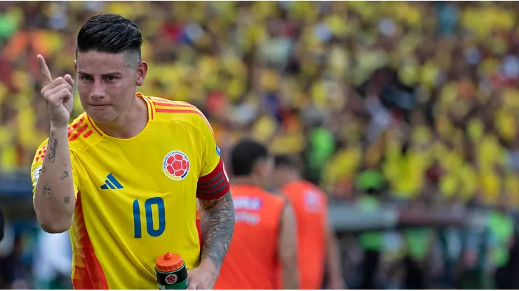 James Rodríguez, jugador de la Selección Colombia.
