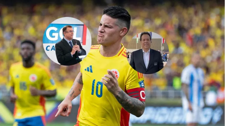 James Rodríguez, figura de la Selección Colombia.
