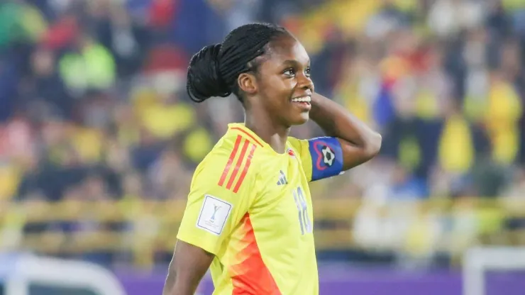 Linda Caicedo, figura del Mundial Sub 20.
