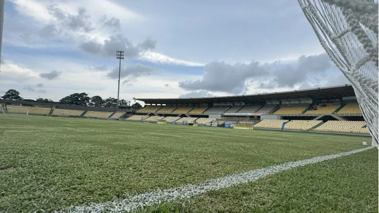 Estadio Jaime Morón de Cartagena.
