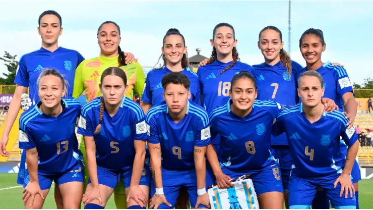 La Selección Argentina femenina Sub-20 en el Mundial de la FIFA.
