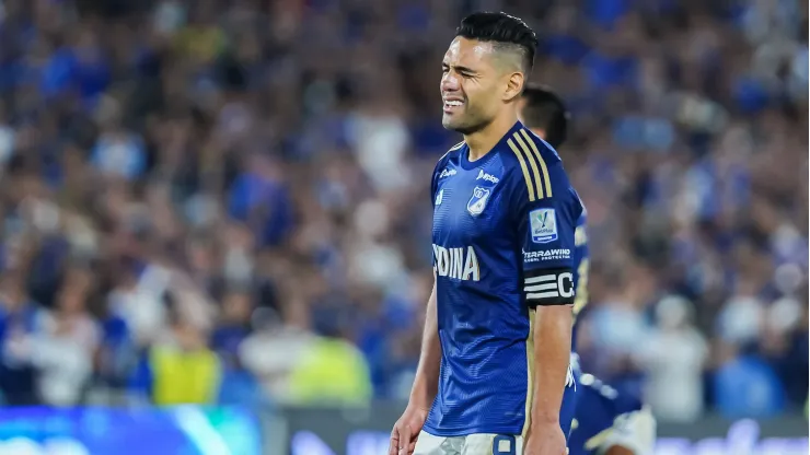 Radamel Falcao, jugador de Millonarios.
