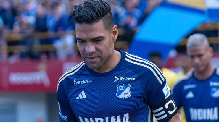 Radamel Falcao, jugador de Millonarios.
