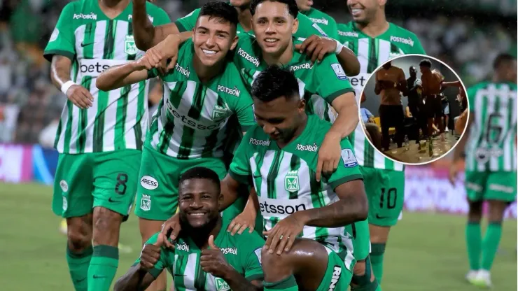 Jugadores de Atlético Nacional.
