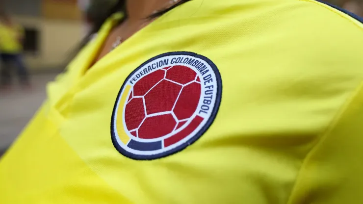 Hincha de la Selección Colombia con la camiseta de James Rodríguez.
