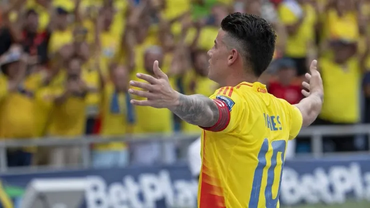 James Rodríguez, figura de la Selección Colombia.
