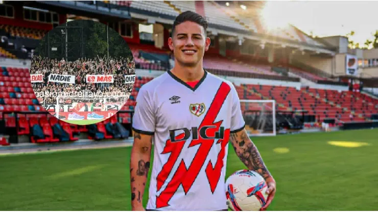 Polémica por la opinión de los hinchas de Rayo Vallecano sobre James Rodríguez