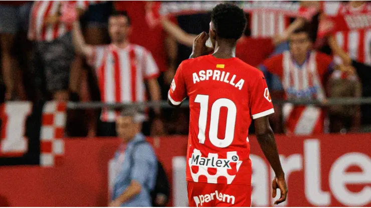 Yáser Asprilla, jugador del Girona de España y la Selección Colombia.
