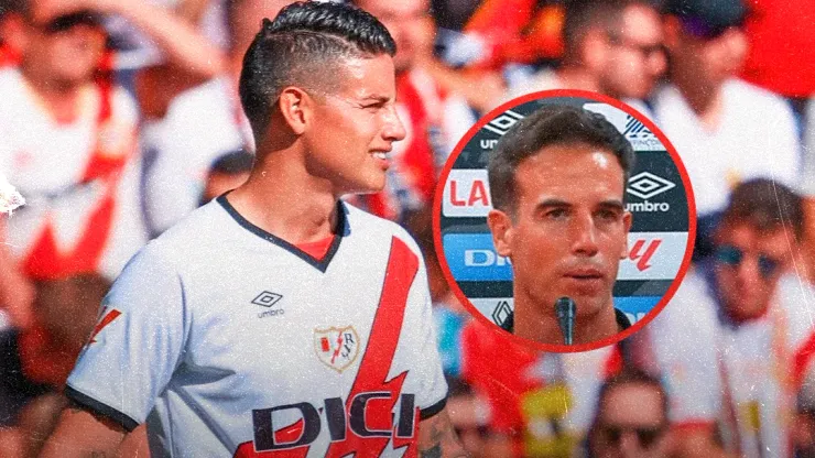 Polémica decisión del técnico de Rayo con James Rodríguez