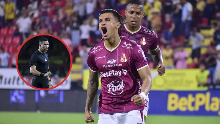 Yeison Guzmán del Deportes Tolima en la Liga Colombiana II-2024.
