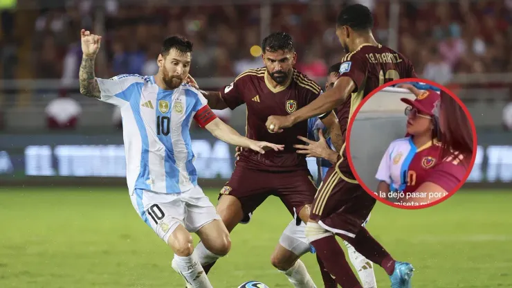 Selección Venezuela vs. Argentina por la Eliminatoria.
