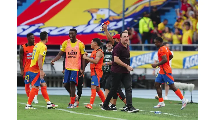 Nestor Lorenzo, entrenador de la Selección Colombia en el Metropolitano de Barranquilla. (Photo by Andres Rot/Getty Images)
