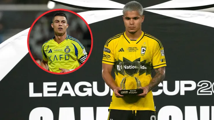 Juan Camilo Hernández, jugador del Columbus Crew en la MLS.
