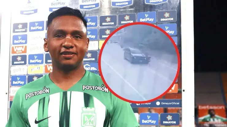 Alfredo Morelos, delantero de Nacional.
