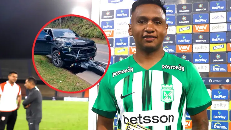 Alfredo Morelos, delantero de Atlético Nacional.
