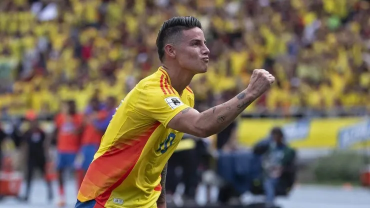 James Rodríguez, figura de la Selección Colombia.
