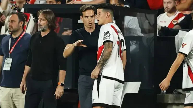 La decisión de Íñigo Pérez con James Rodríguez para Rayo Vallecano vs. Las Palmas