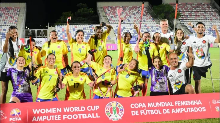 Selección Colombia Femenina de Amputadas.
