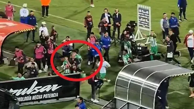 La reacción de los jugadores de Nacional que pudo terminar en tragedia