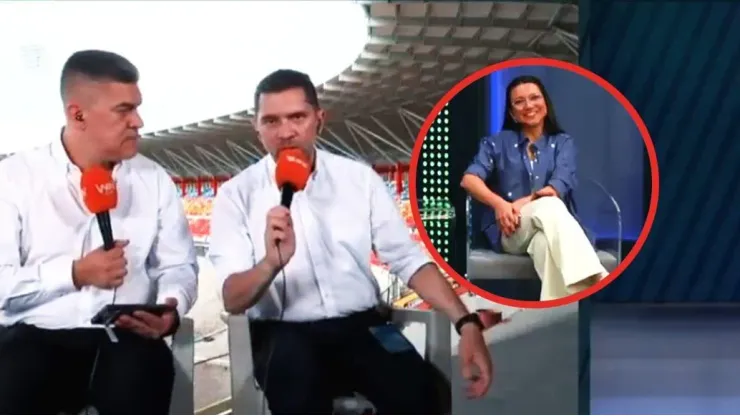 Eduardo Luis, Jhon Miranda y Pilar Velásquez.
