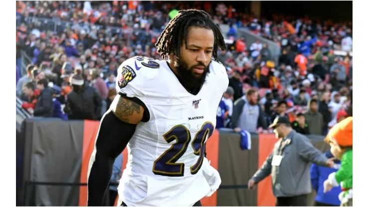 Thomas was cut by the Baltimore Ravens yesterday. (Getty)
