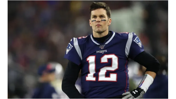 Tom Brady signed a two-year deal with the Bucs. (Getty)
