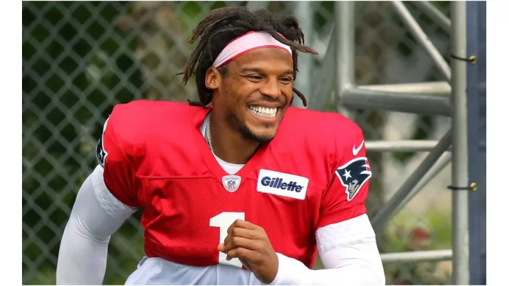 Cam Newton was recently named the Patriots' starter. (Getty)
