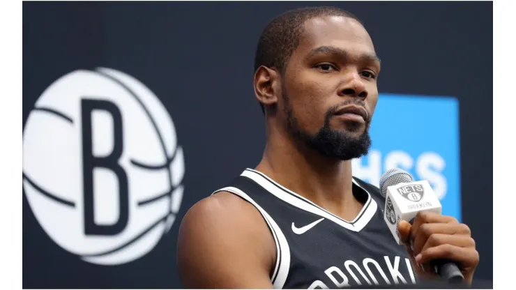 Durant will make his debut with the Nets next season. (Getty)
