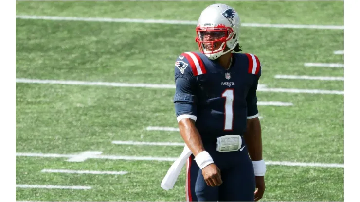 Newton signed a one-year deal with the Patriots. (Getty)
