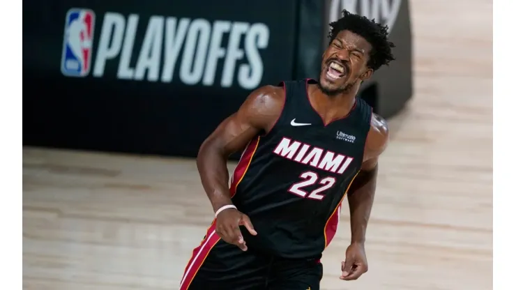 The Miami Heat look for their fourth championship when they take on the Lakers in the NBA Finals. (Getty)
