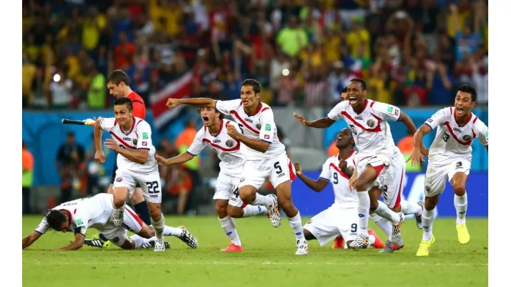 Costa Rica survived the Group of Death and went on a remarkable World Cup run in 2014. (Getty)
