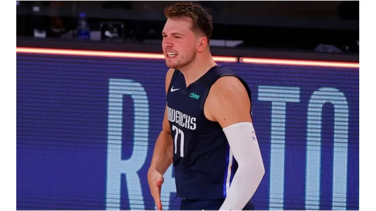 Doncic was amazing during his second year in the NBA. (Getty)
