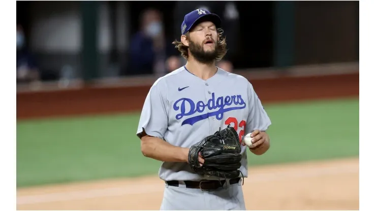 Kershaw couldn't handle the pressure. (Getty)
