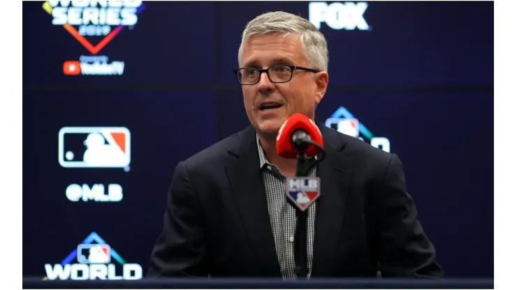 Jeff Luhnow was suspended one year. (Getty)
