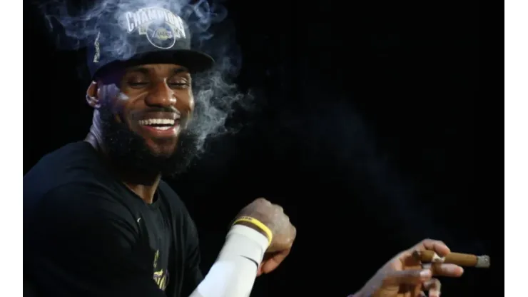 LeBron James is one of the wealthiest athletes in the world. (Getty)
