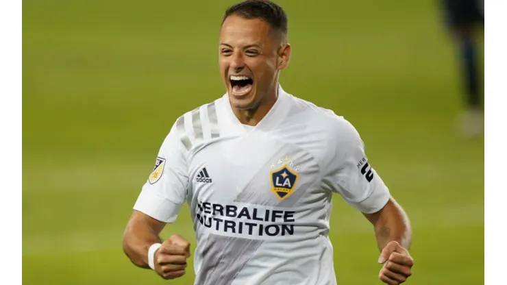 Chicharito has had little to smile about this season in MLS. (Getty)
