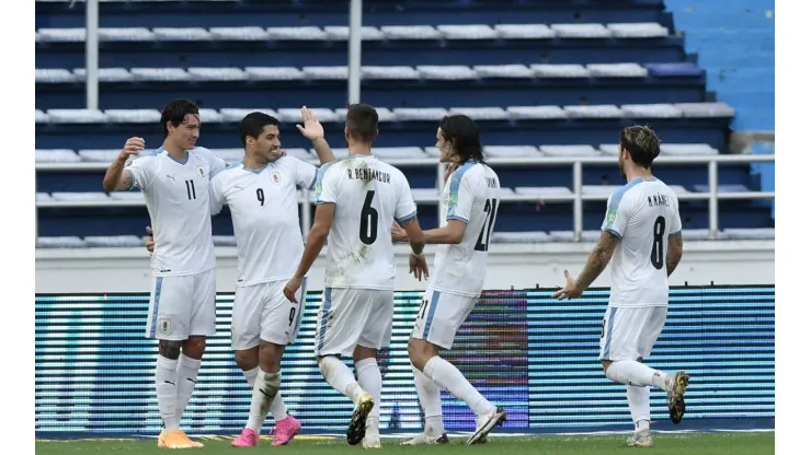 Uruguay earned a huge victory over Colombia. (Getty)
