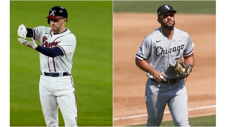 Freddie Freeman (left) and Jose Abreu (right). (Getty)
