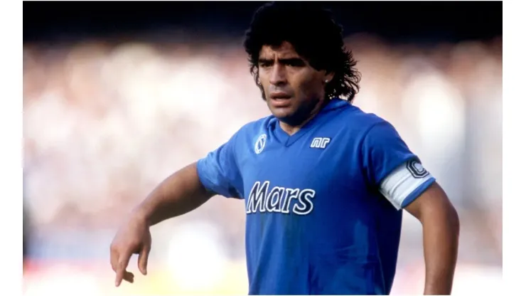 Maradona in 1989. (Getty)
