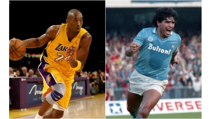 Kobe Bryant and Diego Maradona sadly passed away this year. (Getty)
