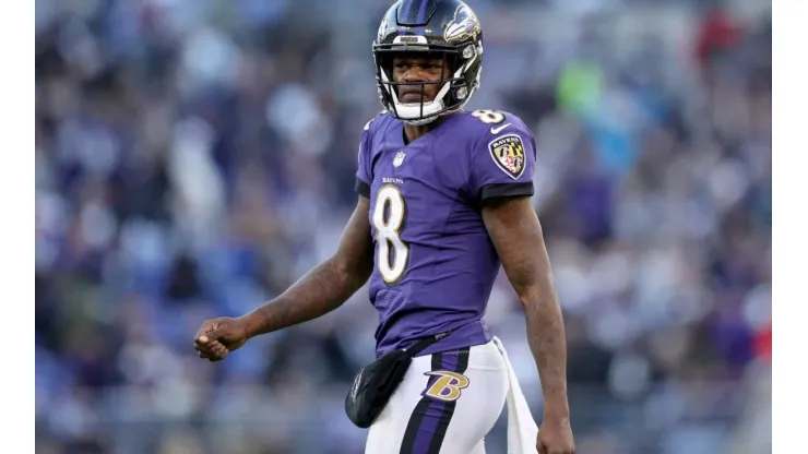 Lamar Jackson has tested positive for COVID-19. (Getty)
