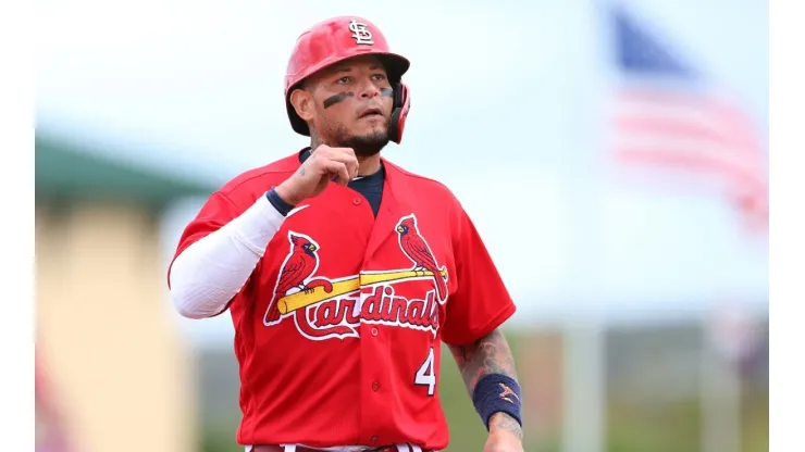 Yadier Molina has spent his 17-year career with the Cardinals. (Getty)
